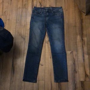 American Eagle Skinny Jeans 12 Long Light Ashy AE